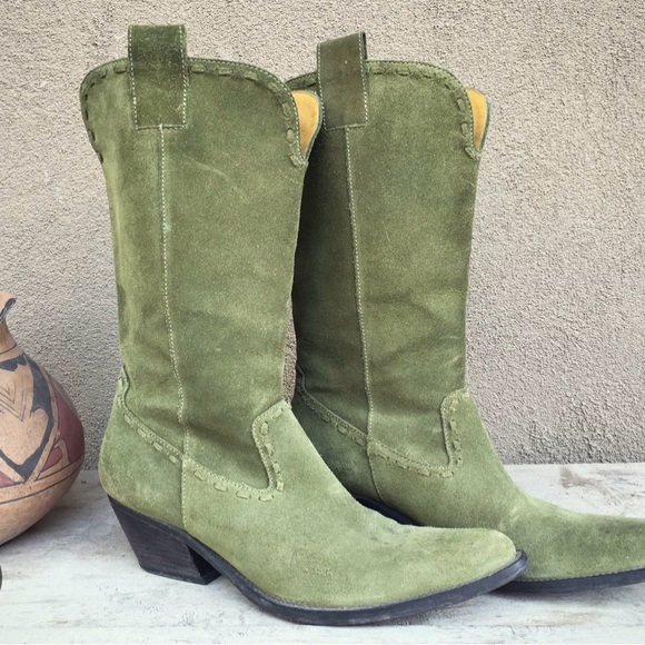Gianni Bini Shoes - Gianni Bini Olive Ankle Boots